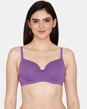 padded wired 3/4th coverage t-shirt bra