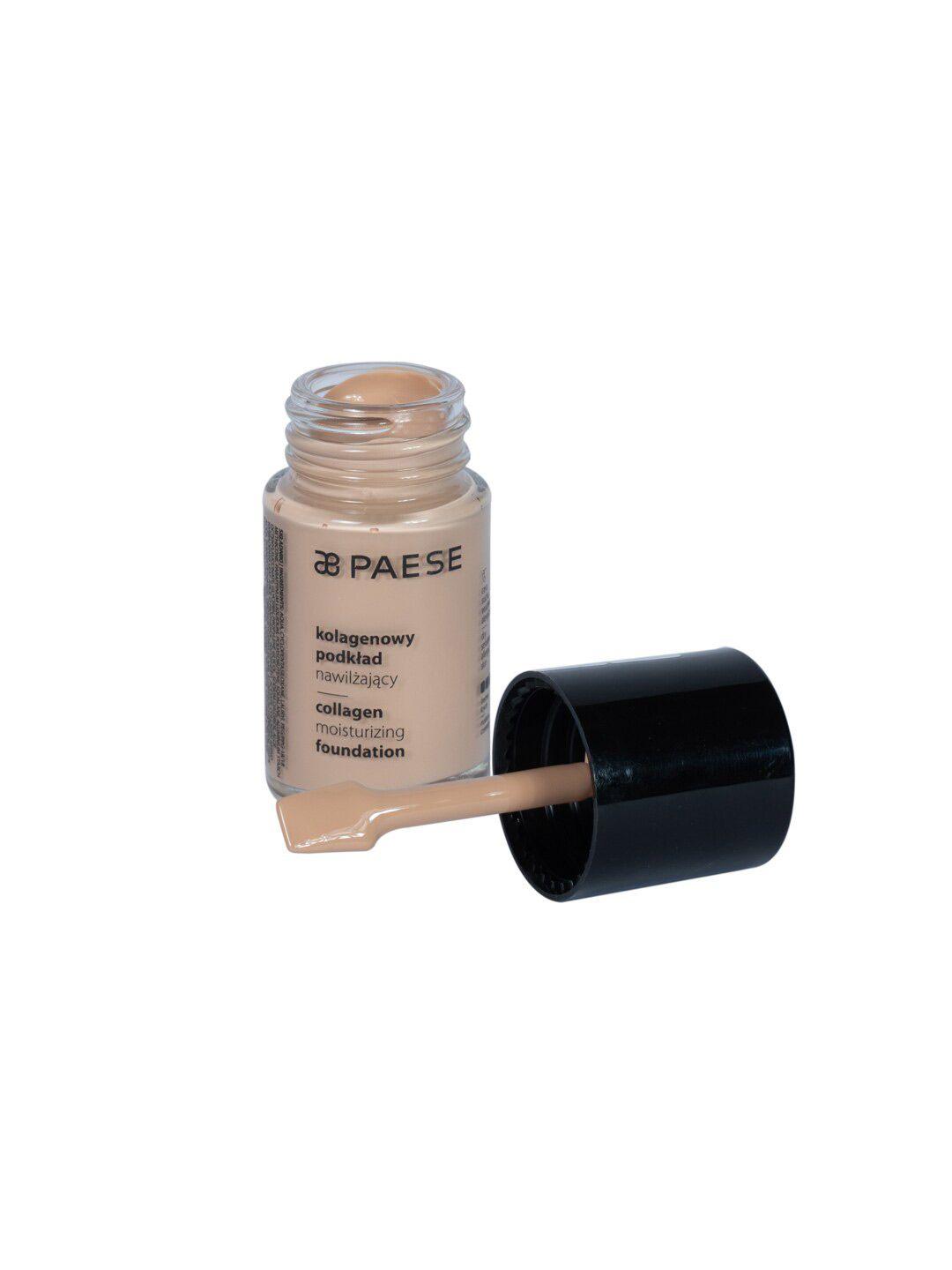 paese cosmetics collagen moisturizing foundation - light beige 301