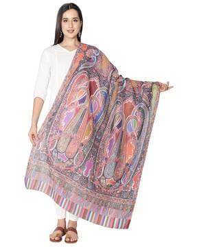 paisley print dupatta