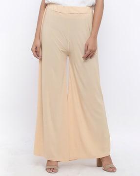 palazzos with elasticated waist