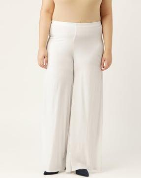 palazzos with elasticated waistband