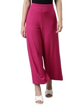 palazzos with elasticated waistband