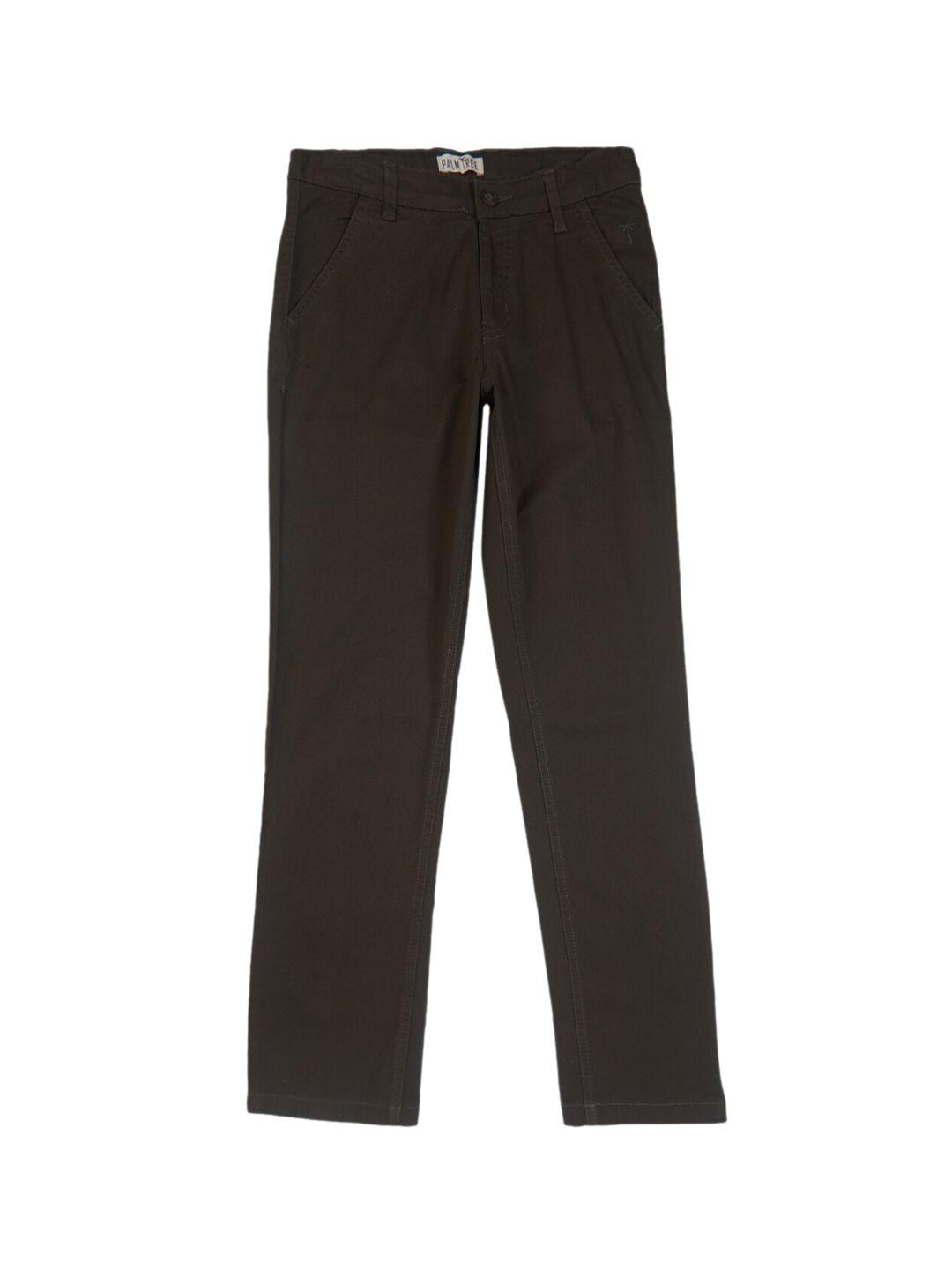 palm tree boys mid-rise cotton chinos