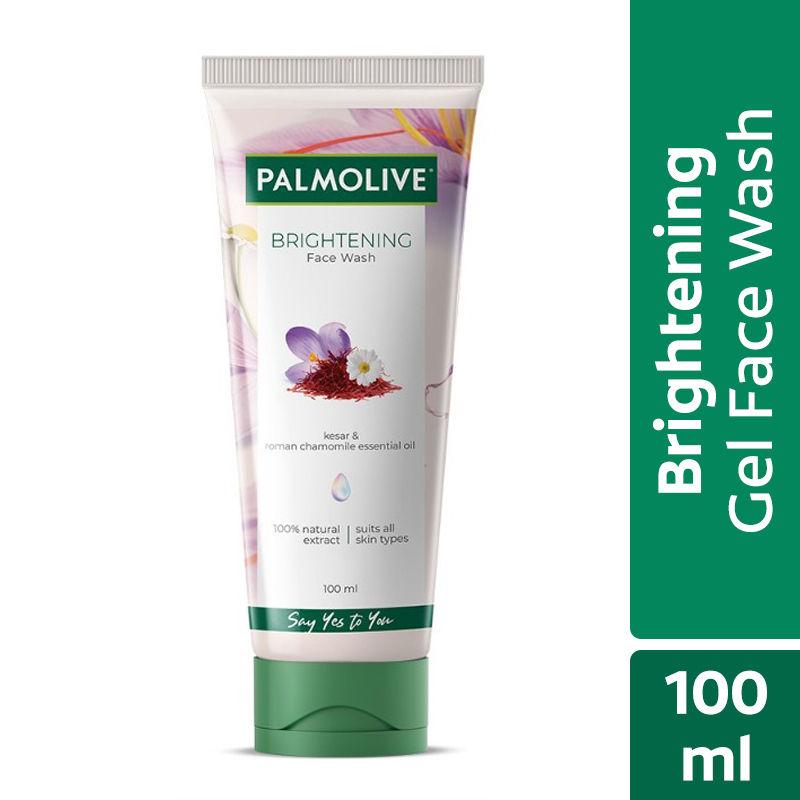 palmolive brightening gel face wash