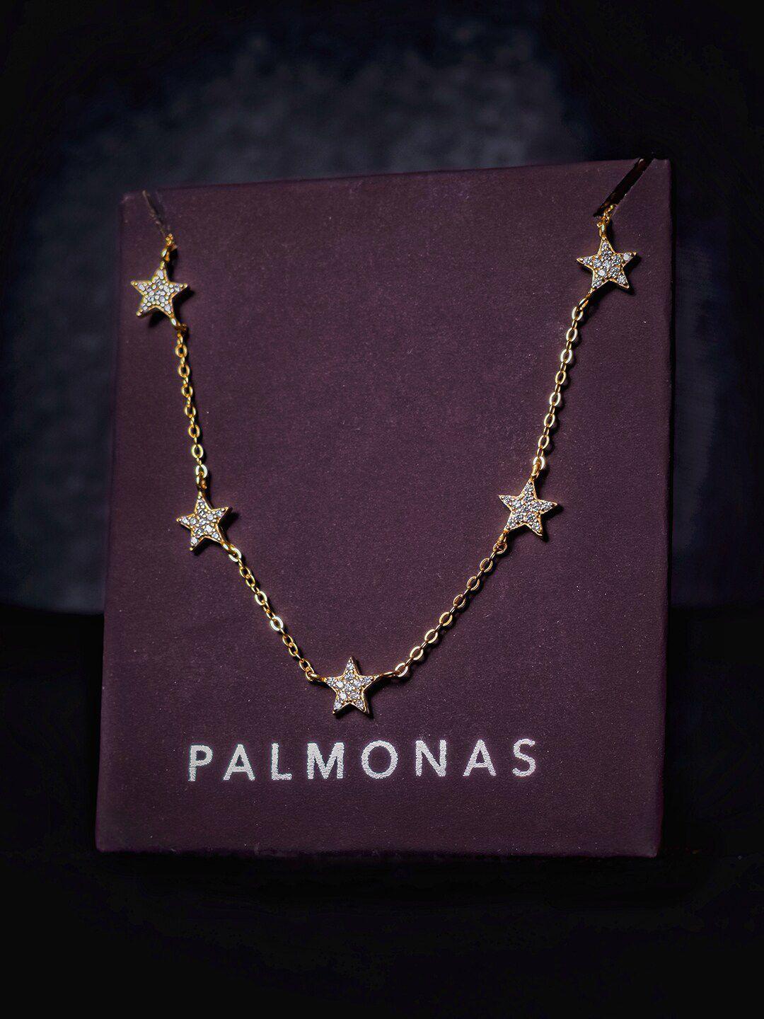 palmonas sterling silver gold-plated chain