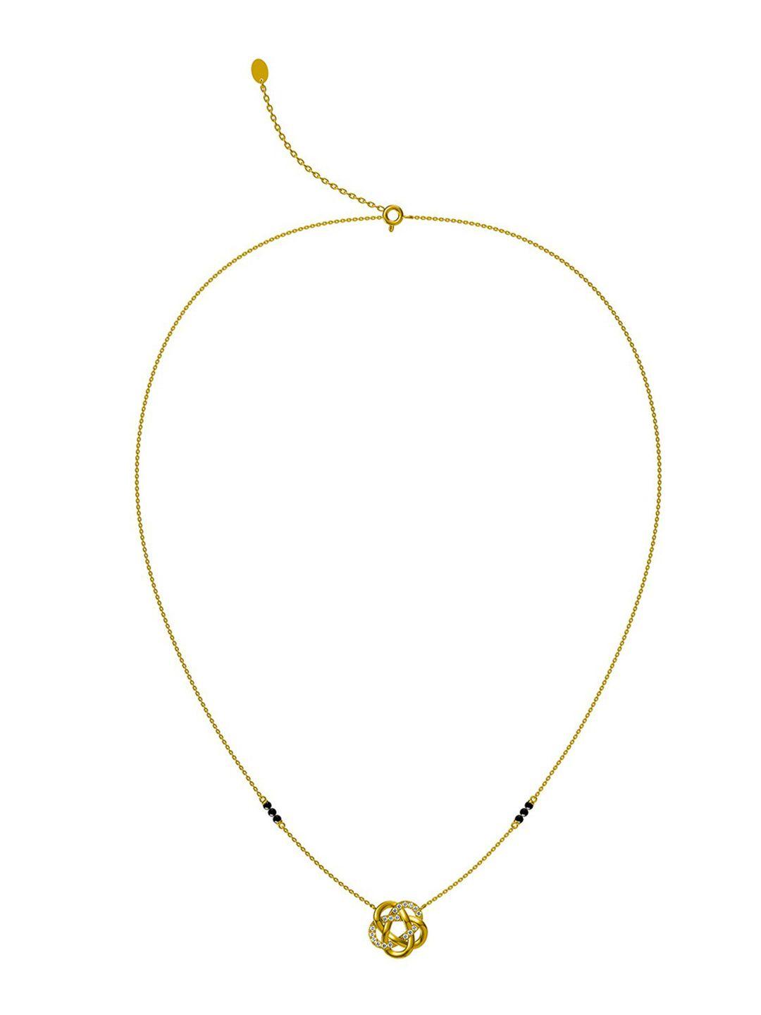 palmonas 18kt gold-plated mangalsutra