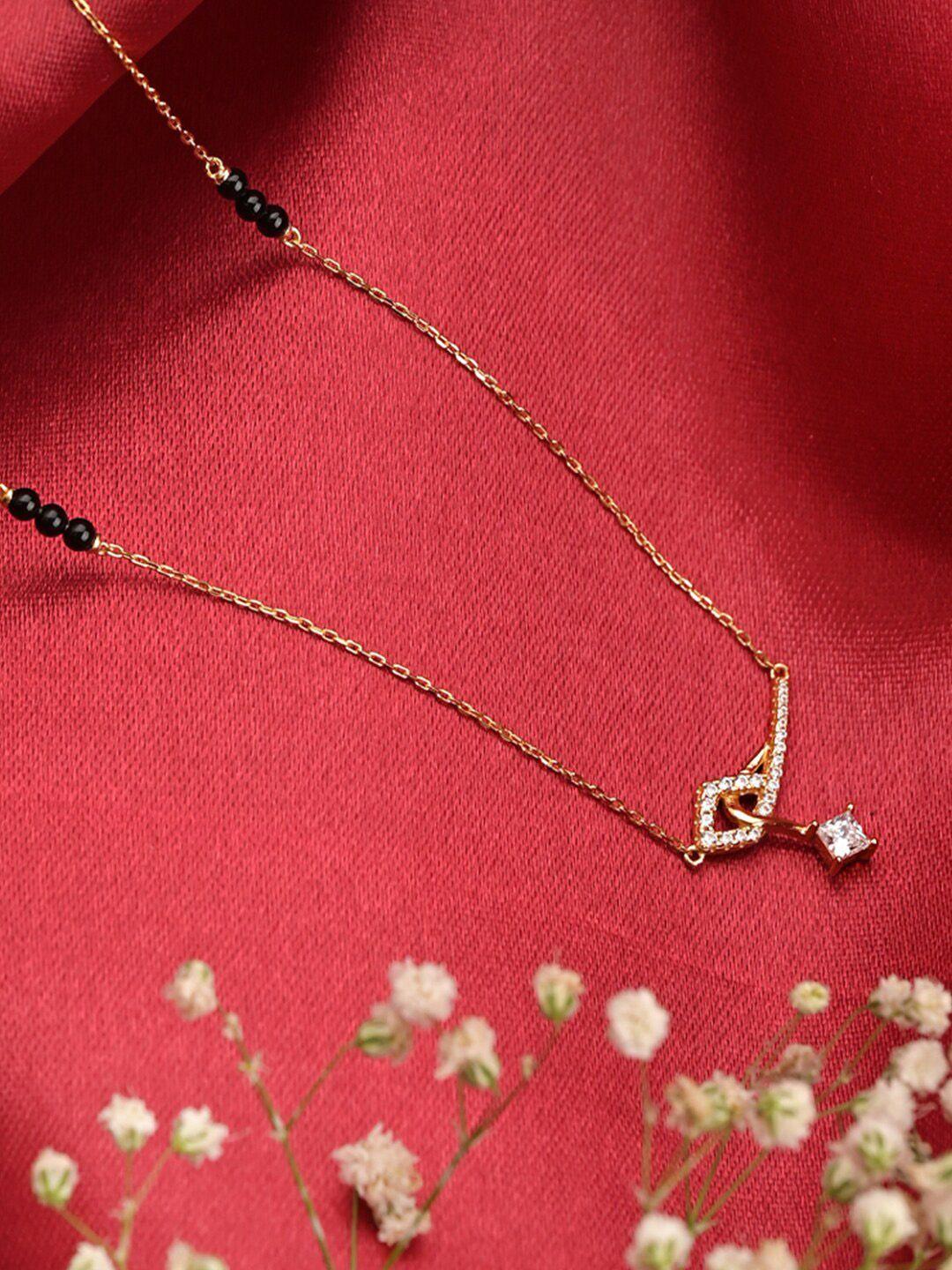 palmonas 18kt gold-plated mangalsutra