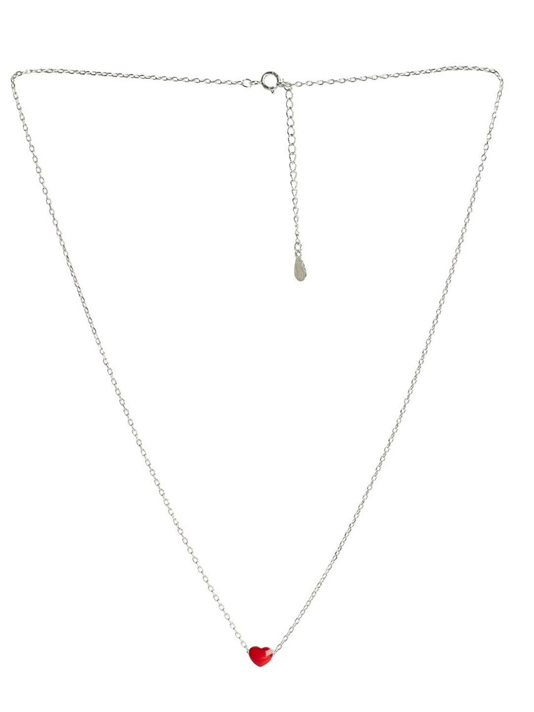 palmonas 925 sterling silver silver-plated minimal necklace
