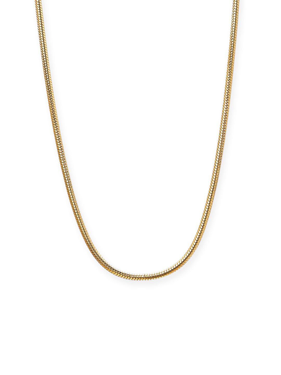 palmonas gold-plated minimal chain