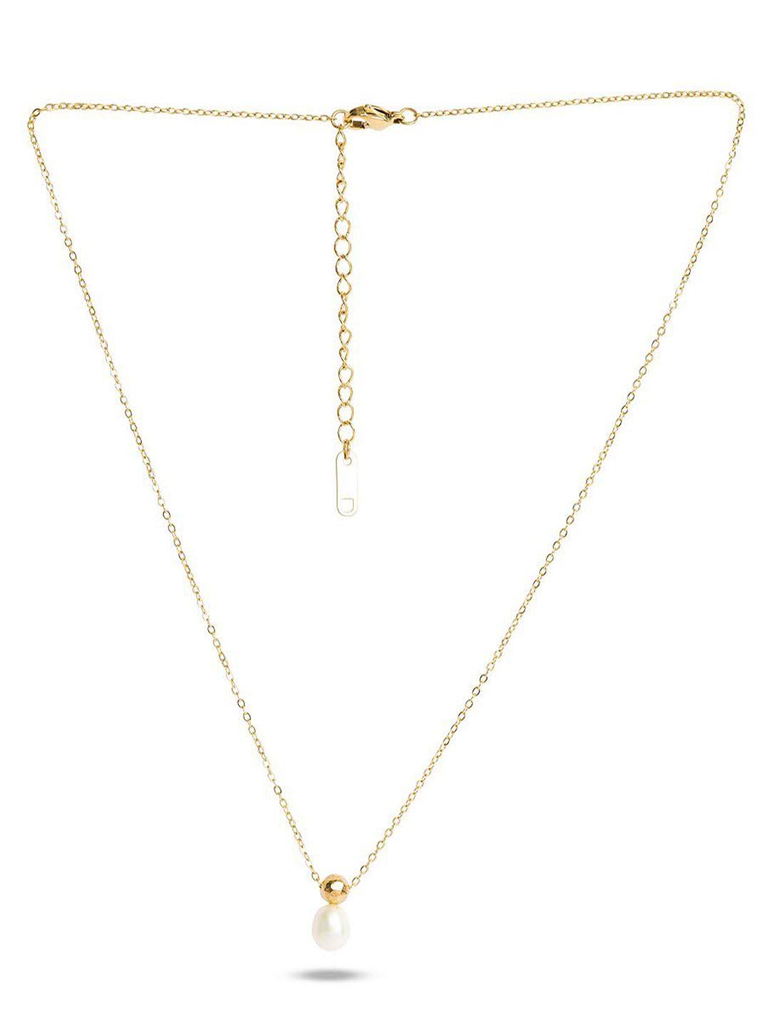 palmonas women 18k gold-plated necklace
