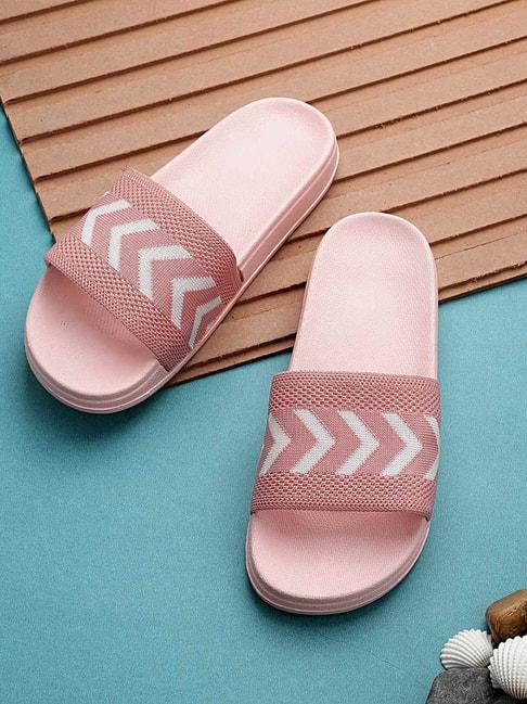 pampy angel women's pink casual sandals