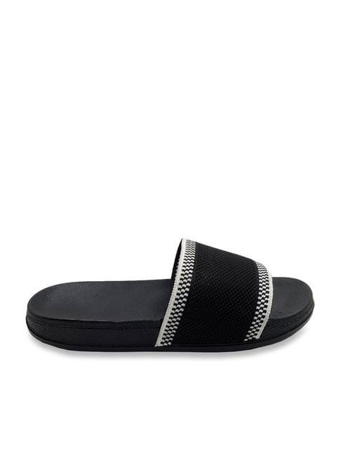 pampy angel women's black casual sandals