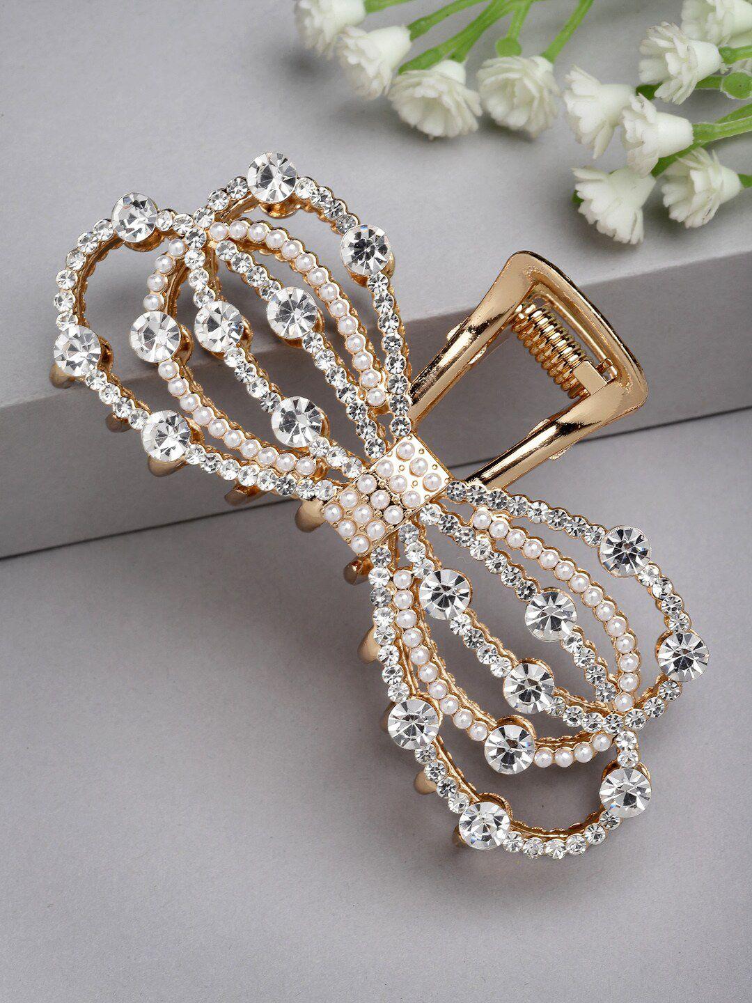 panash women embellished claw clip