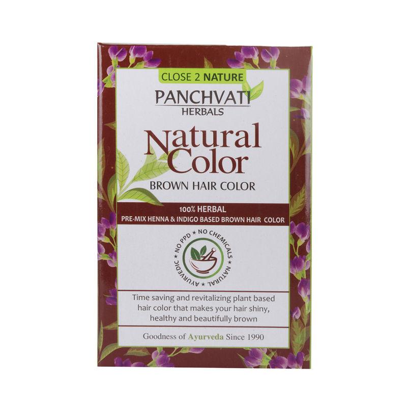 panchvati herbals brown ayurvedic natural color
