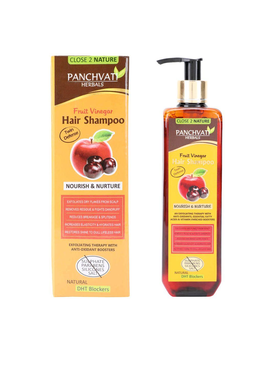 panchvati herbals unisex fruit vinegar shampoo 300 ml