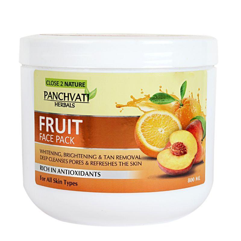 panchvati herbals fruit face pack for restore lost shine & glow of skin