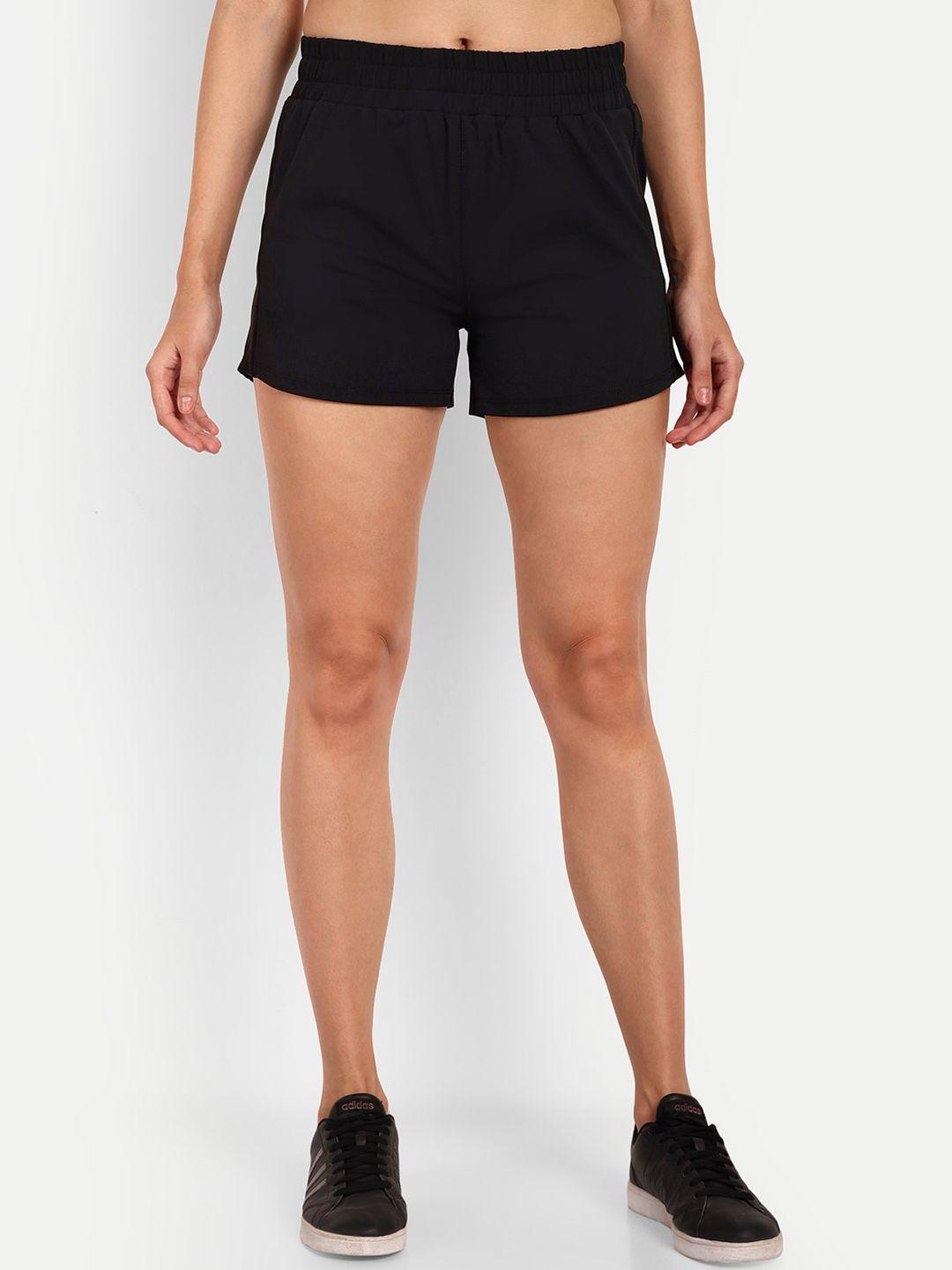 pandorna women mid-rise sports shorts