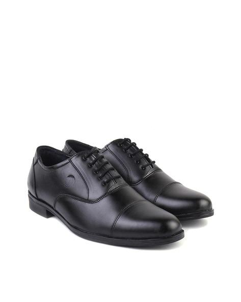 paneled lace-up monk shoes