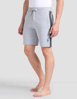 panelled cotton oes01 lounge shorts - pack of 1