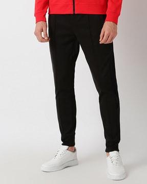 panelled joggers with insert pockets