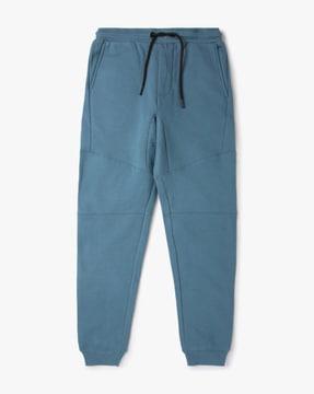 panelled joggers with slip pockets