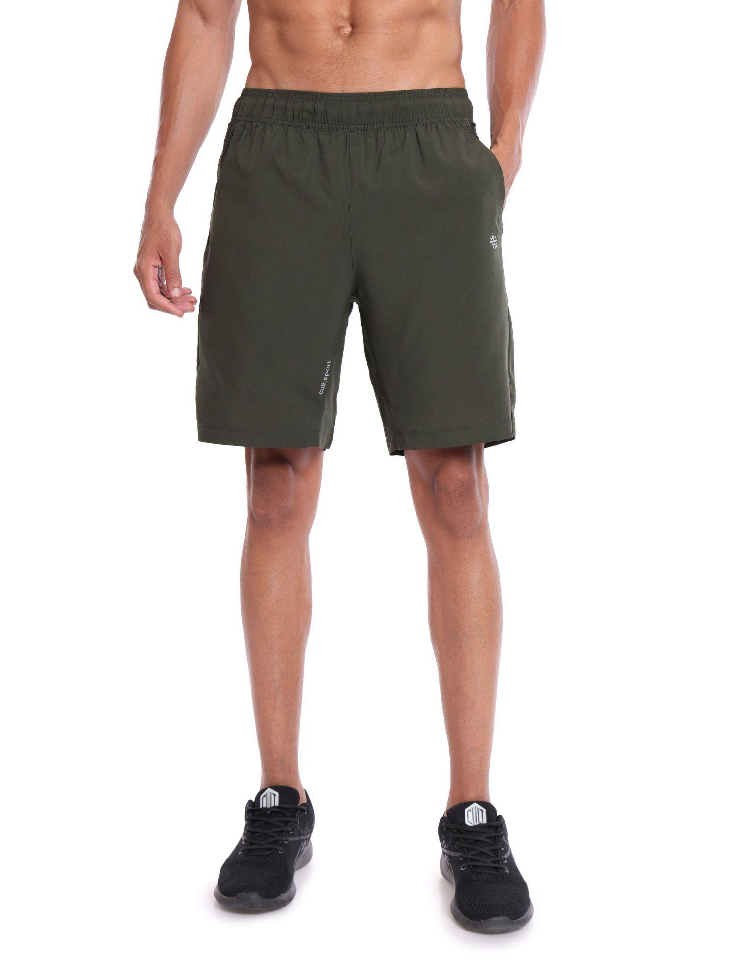 panelled running shorts
