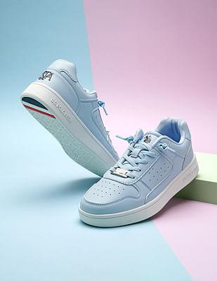 panelled solid bella sneakers