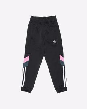 panelled taped joggers