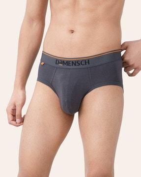 panelled woven briefs