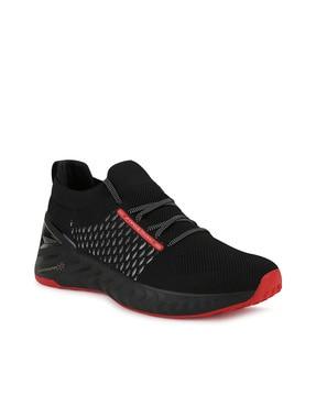 panelled  slip-on sports shoes