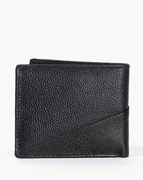 panelled bi-fold wallet