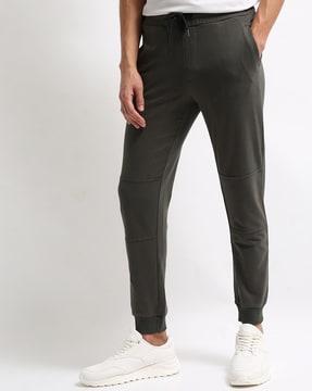 panelled joggers with insert pockets