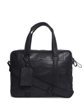 panelled laptop bag