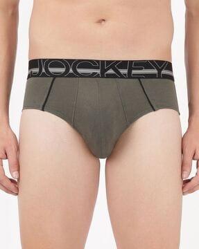 panelled low-rise briefs