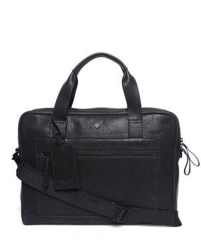 panelled messenger bag