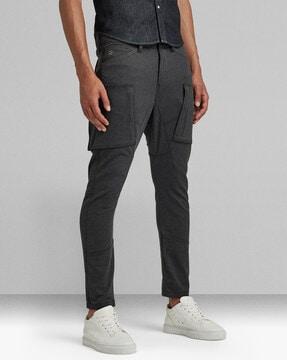 panelled skinny fit cargo pants