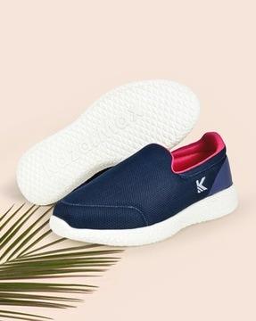 panelled slip-on casual shoes