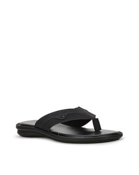 panelled slip-on sandals