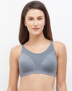 panelled sports bra