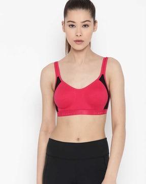 panelled sports bra