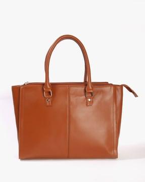 panelled tote bag