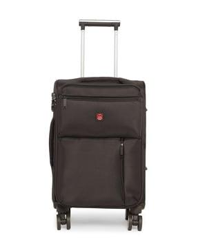 panelled trolley bag