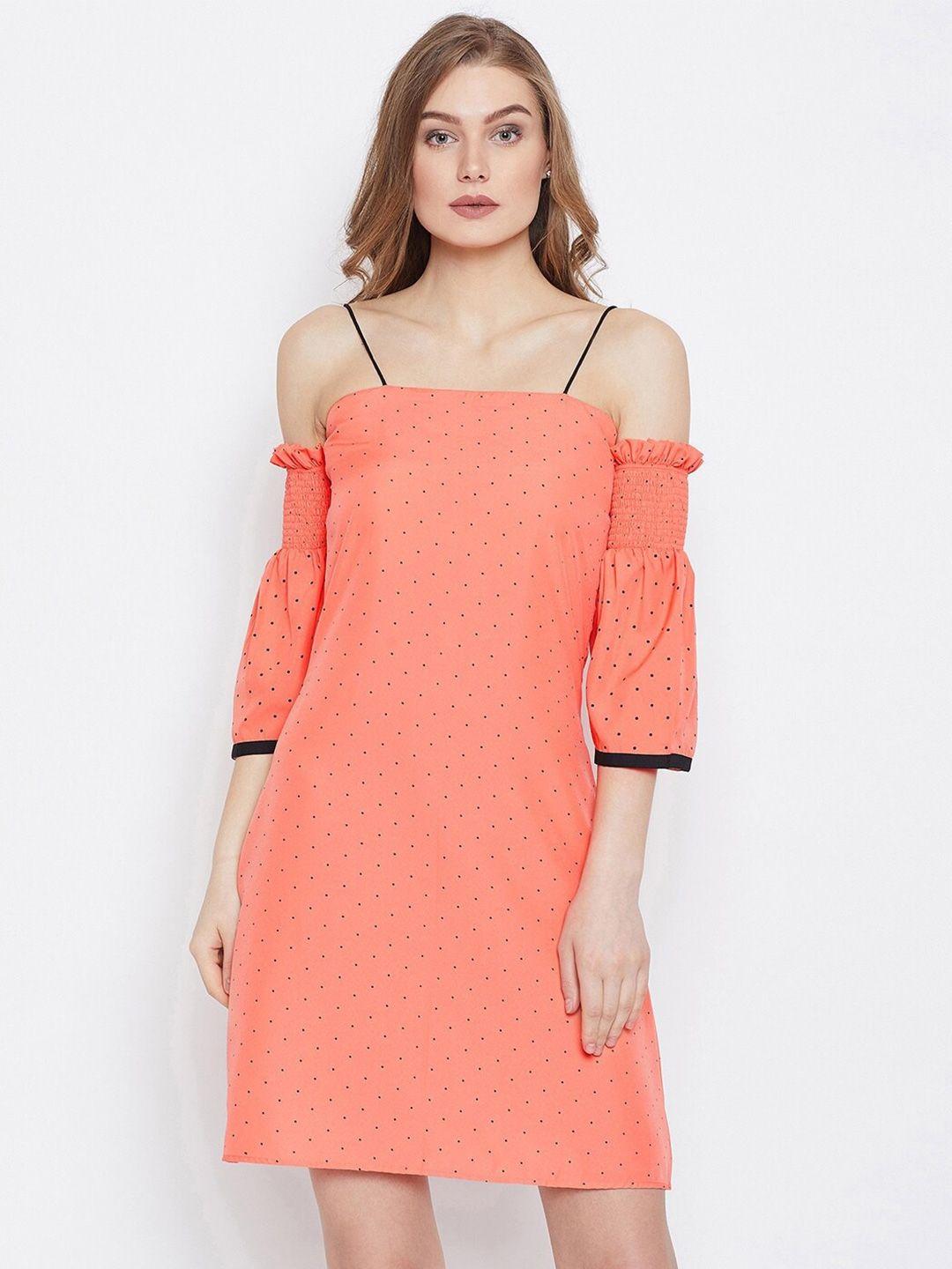 panit crepe a-line dress