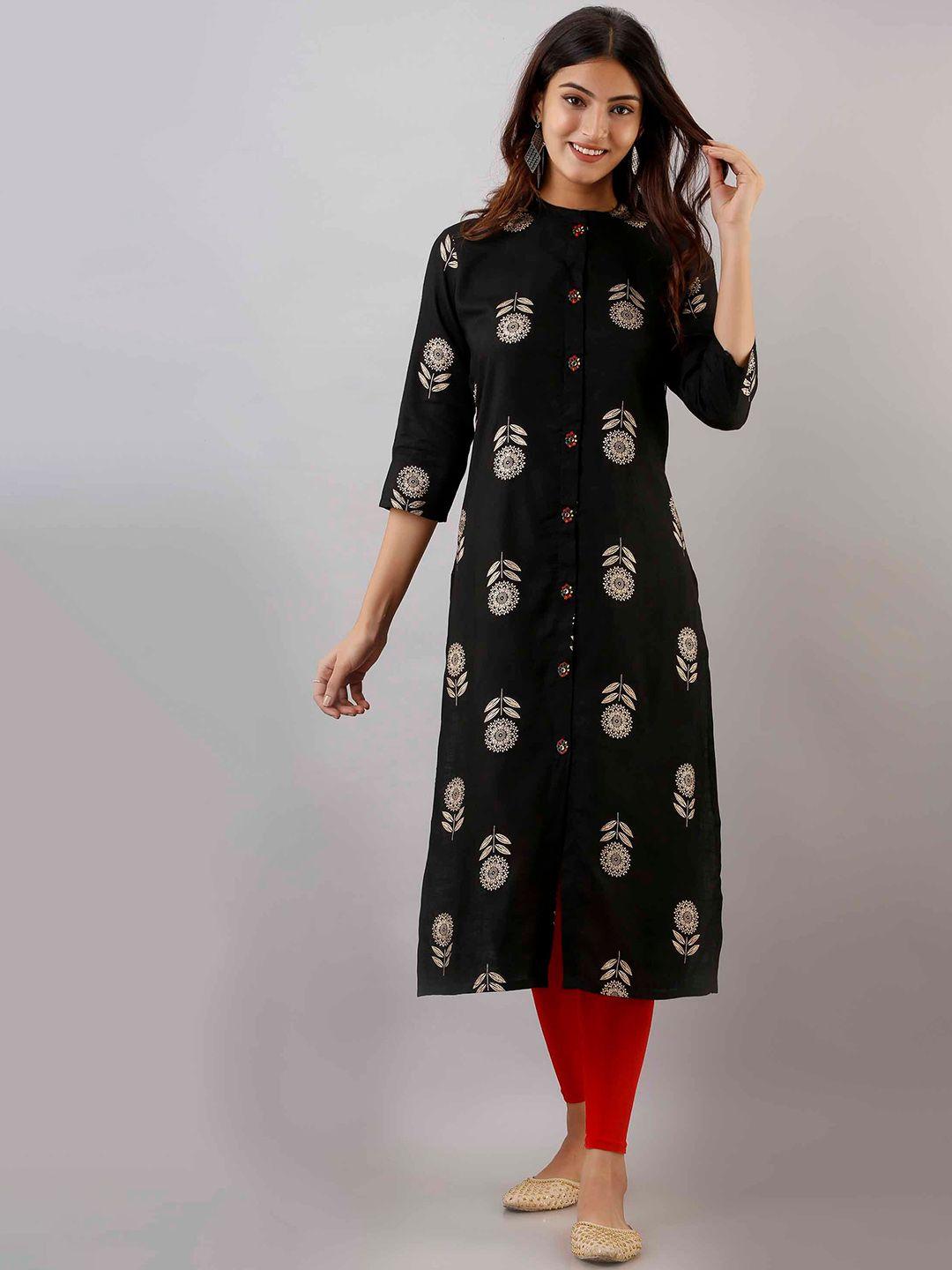 pankvi floral printed floral kurta