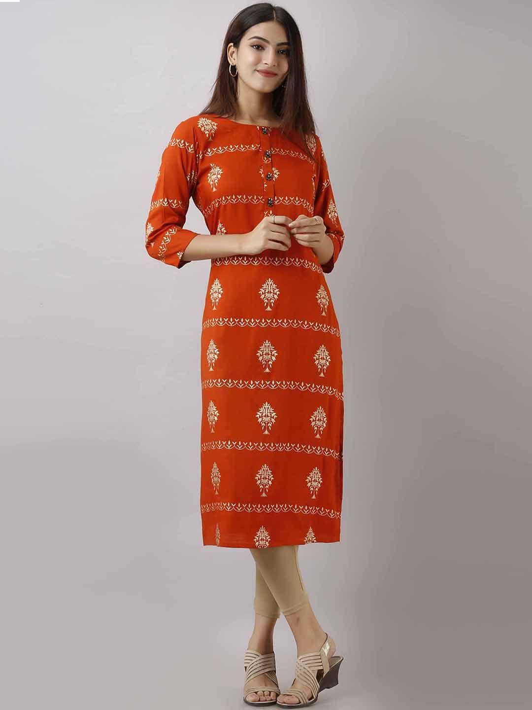 pankvi floral printed kurta