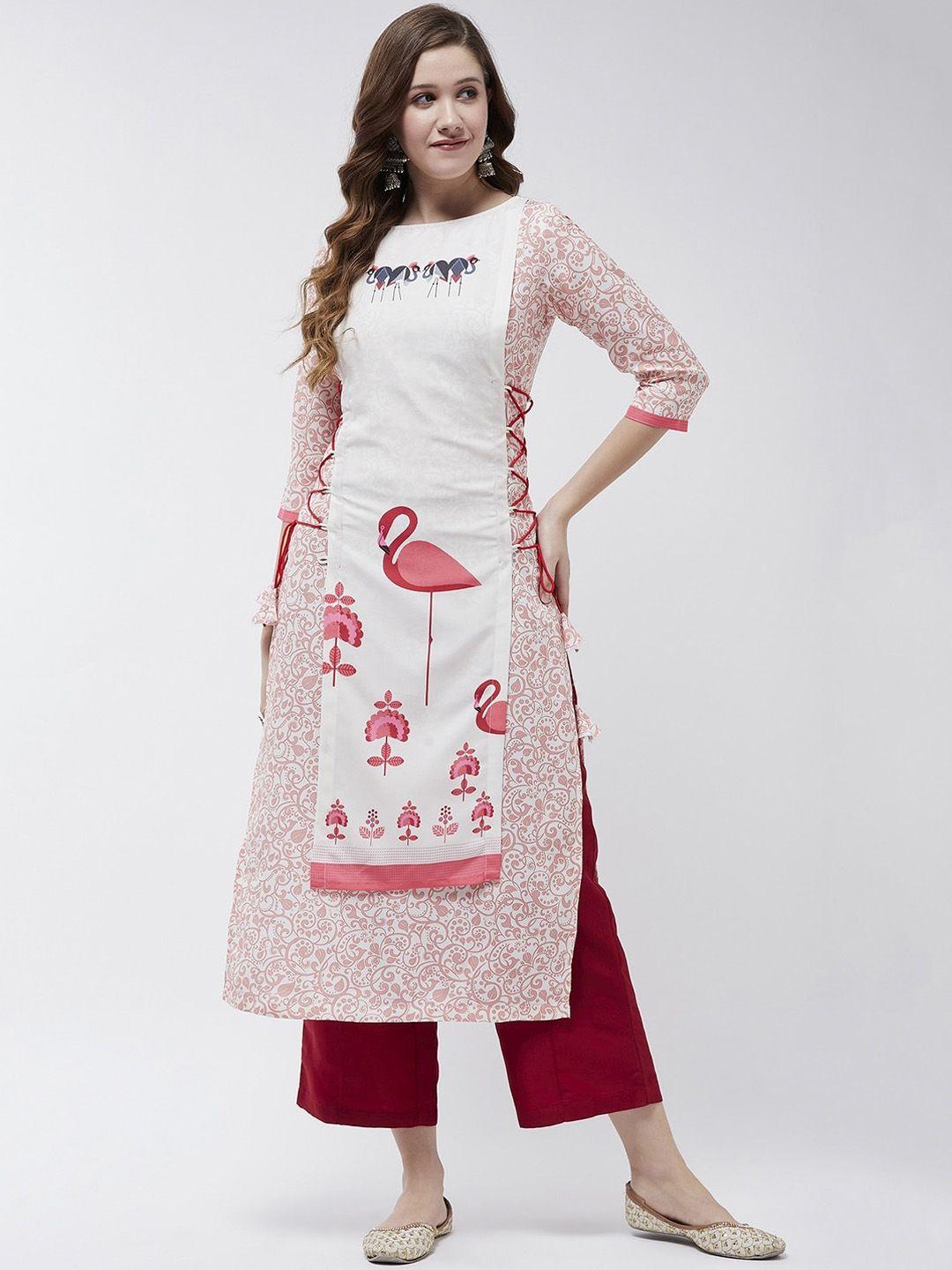 pannkh floral printed kurta