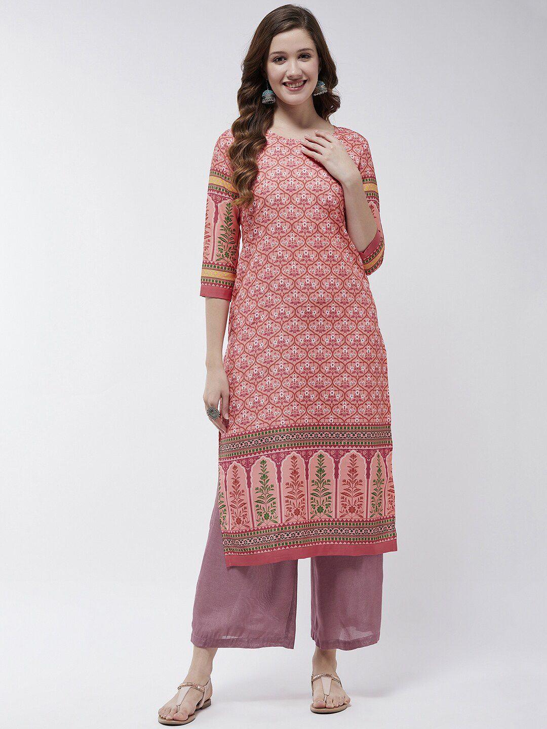 pannkh paisley printed kurta