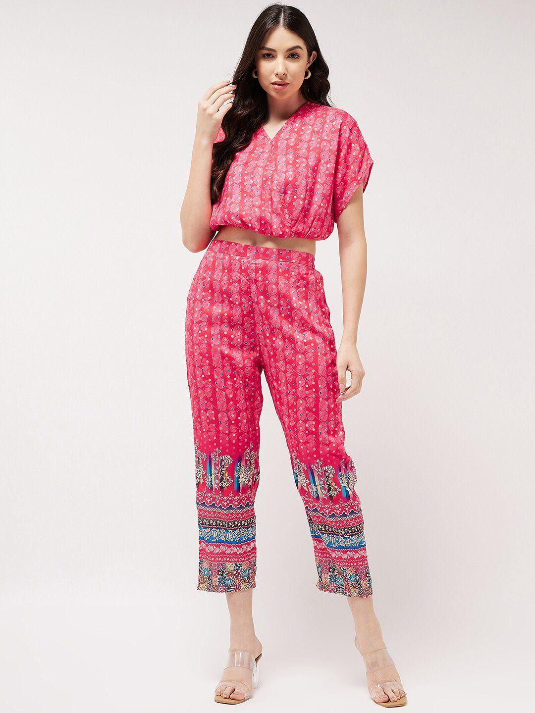 pannkh printed top with trousers