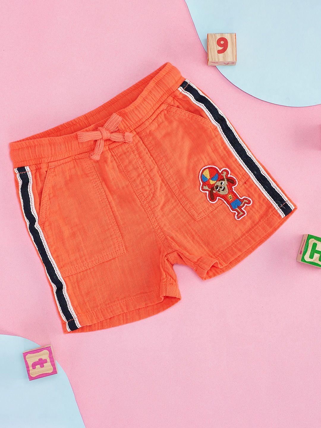 pantaloons baby boys coral shorts