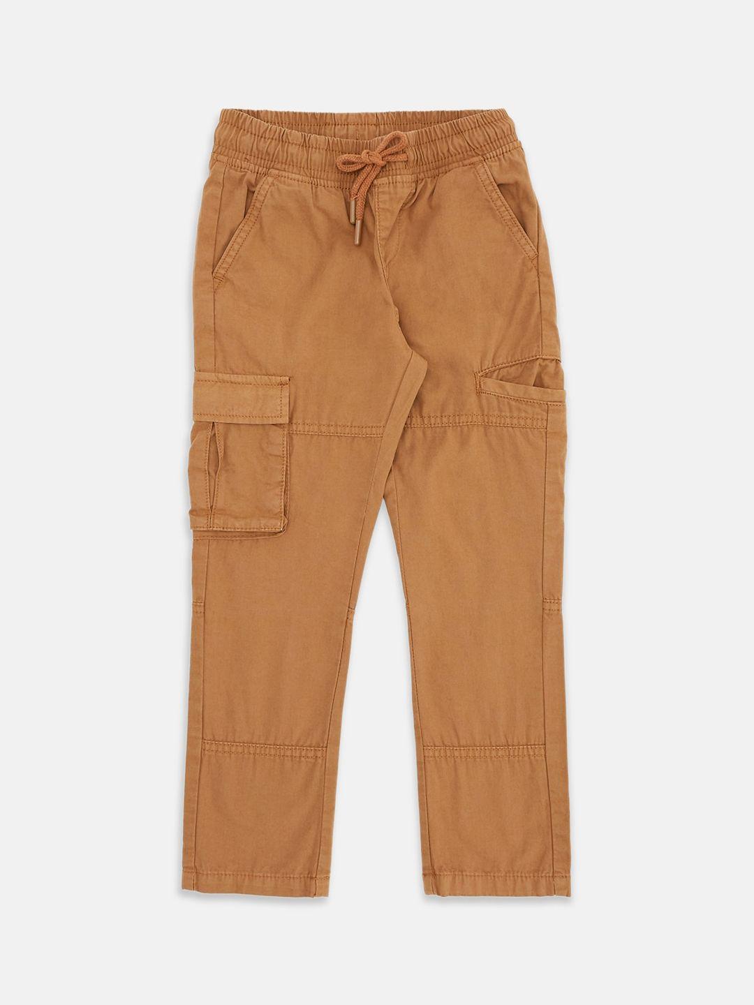 pantaloons junior boys cargos trousers